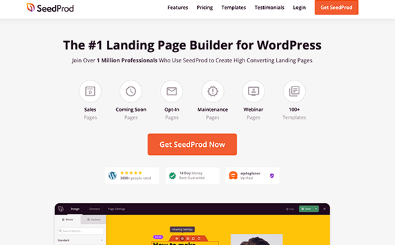 SeedProd: The Ultimate WordPress Website Builder for All Skill Levels